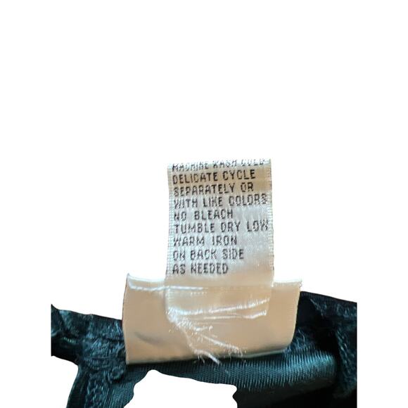 Jalate Vintage 90’s Hunter Green Stretch Velour Dress Size M - Picture 5 of 9